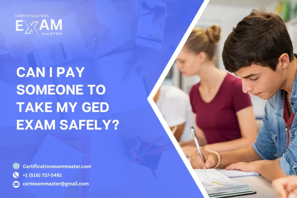 pay someone to take my ged exam